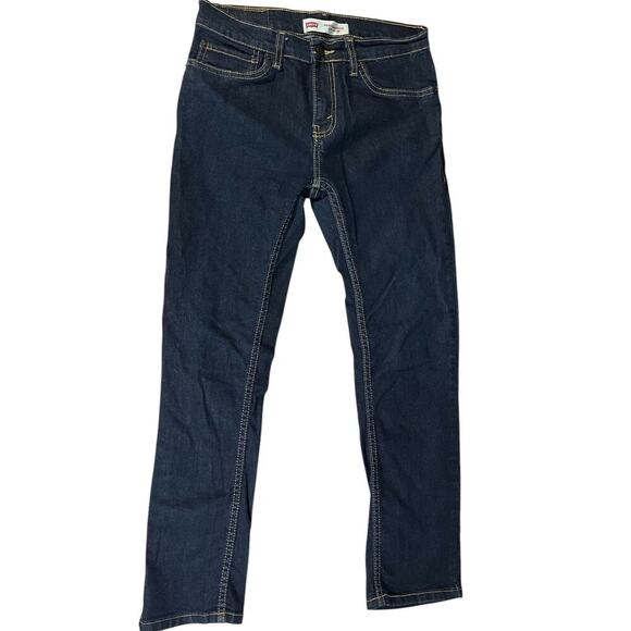 Levis 511 Performance Slim Boys Size 16 Reg 28x28 Dark Wash Stretch Youth - Picture 1 of 10